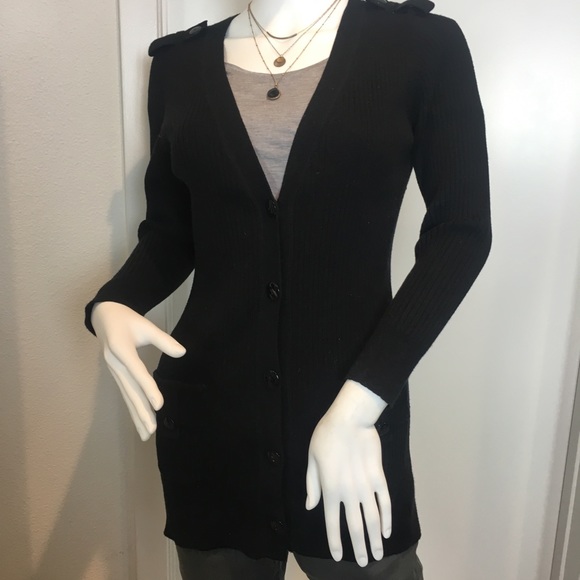 Ann Taylor black cardigan - Picture 2 of 6